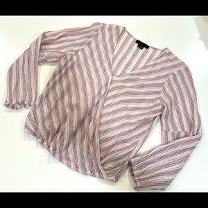 Sanctuary Wrap Blouse